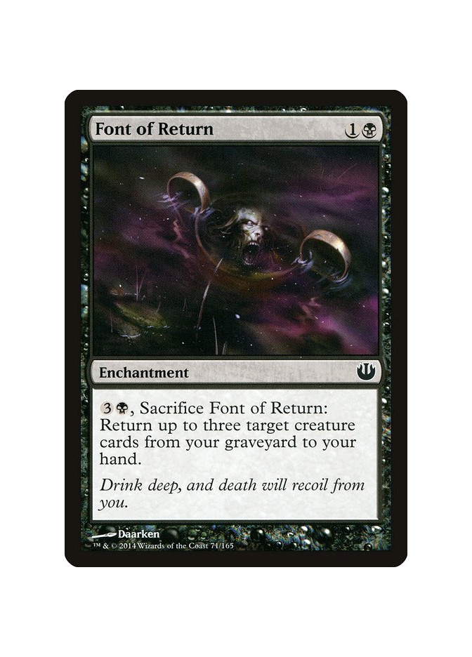 Font of Return - Foil
