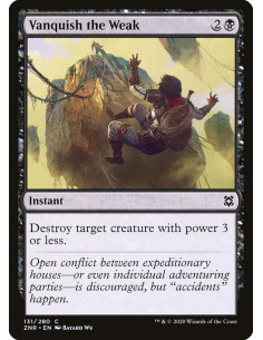 Vanquish the Weak - Foil