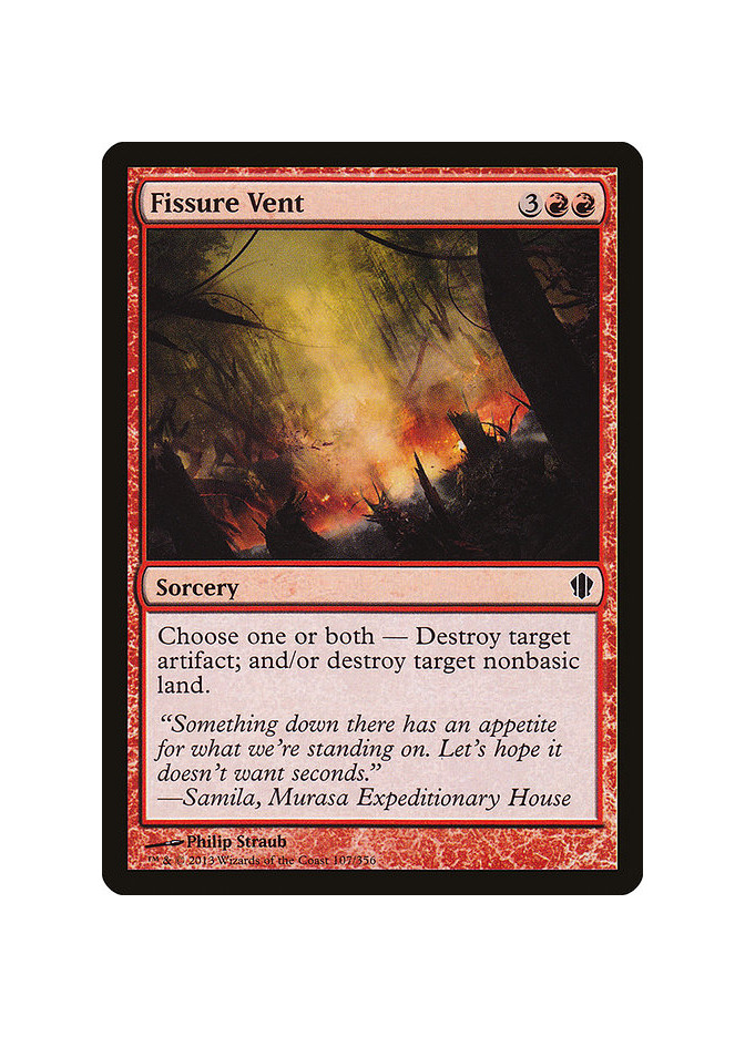 Fissure Vent