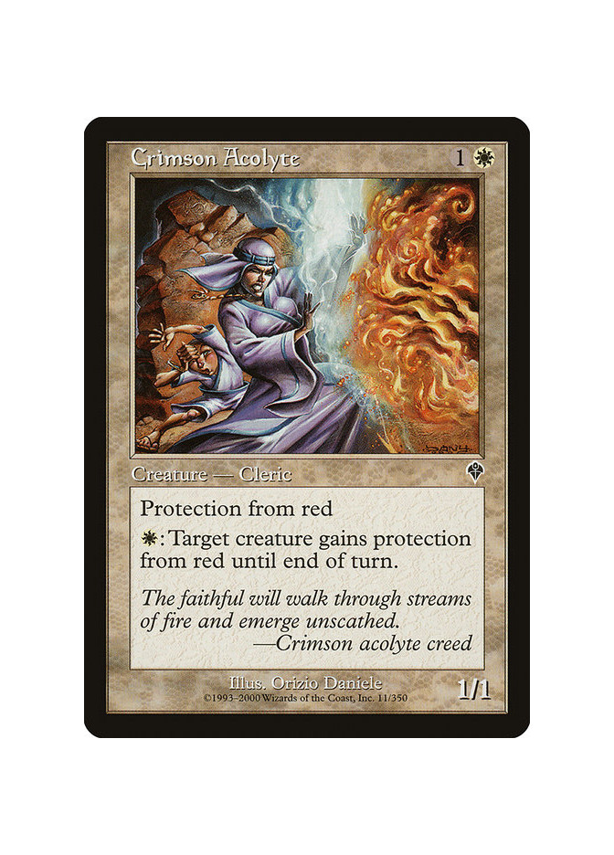 Crimson Acolyte - Foil