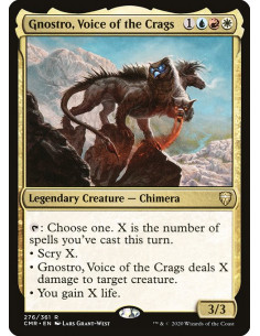 Gnostro, Voice of the Crags - Foil