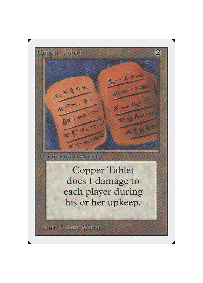 Copper Tablet