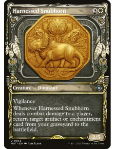 Harnessed Snubhorn - Foil