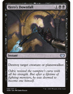 Hero's Downfall - Foil