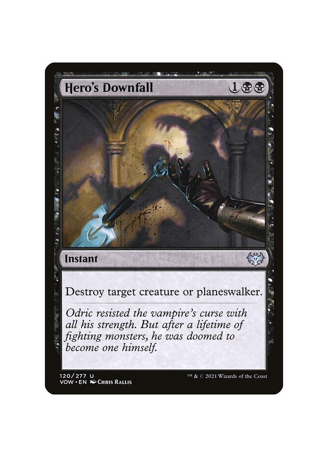 Hero's Downfall - Foil