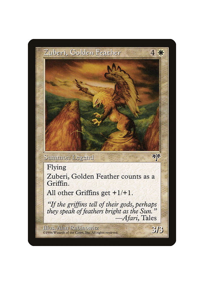 Zuberi, Golden Feather