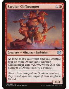 Sardian Cliffstomper - Foil