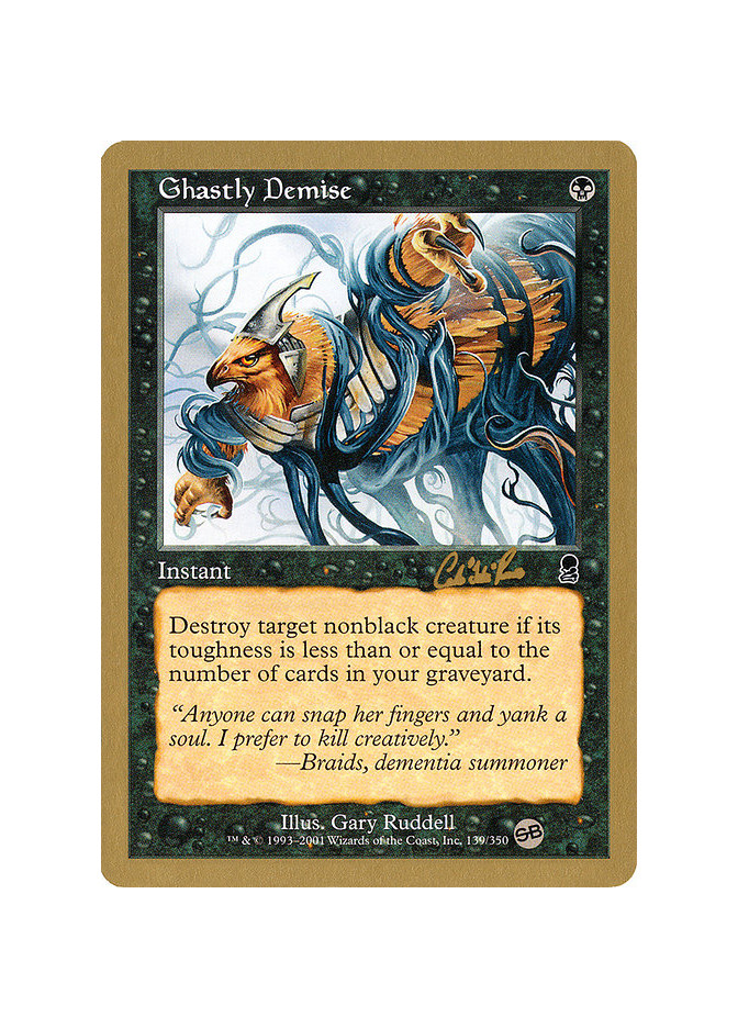 Ghastly Demise