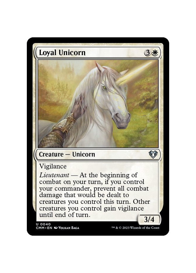 Loyal Unicorn - Foil