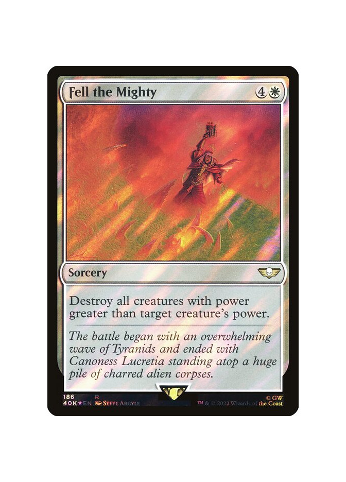 Fell the Mighty - Foil