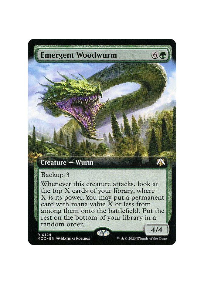 Emergent Woodwurm