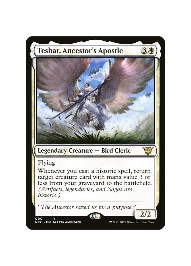 Teshar, Ancestor's Apostle