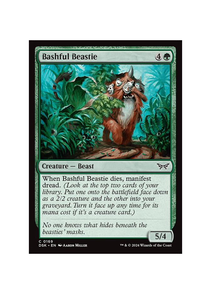 Bashful Beastie - Foil