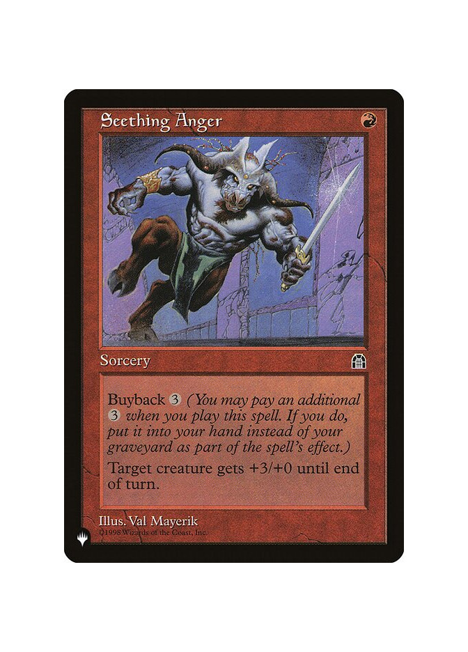 Seething Anger