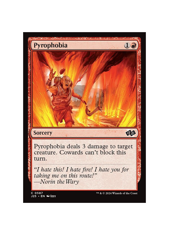 Pyrophobia