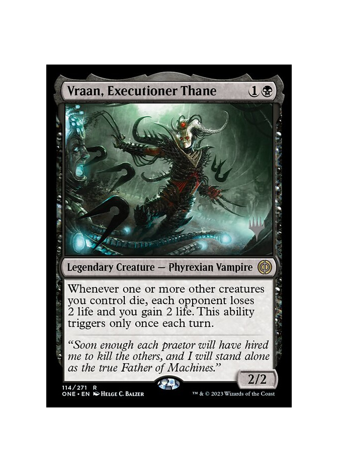 Vraan, Executioner Thane - Foil
