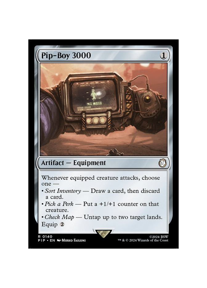 Pip-Boy 3000 - Foil
