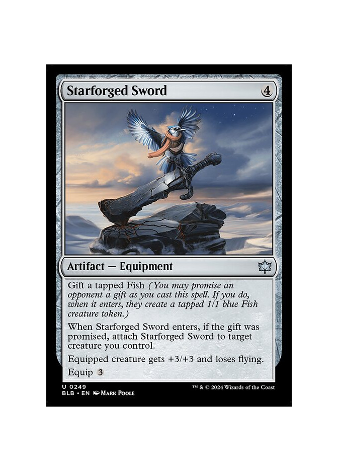 Starforged Sword - Foil