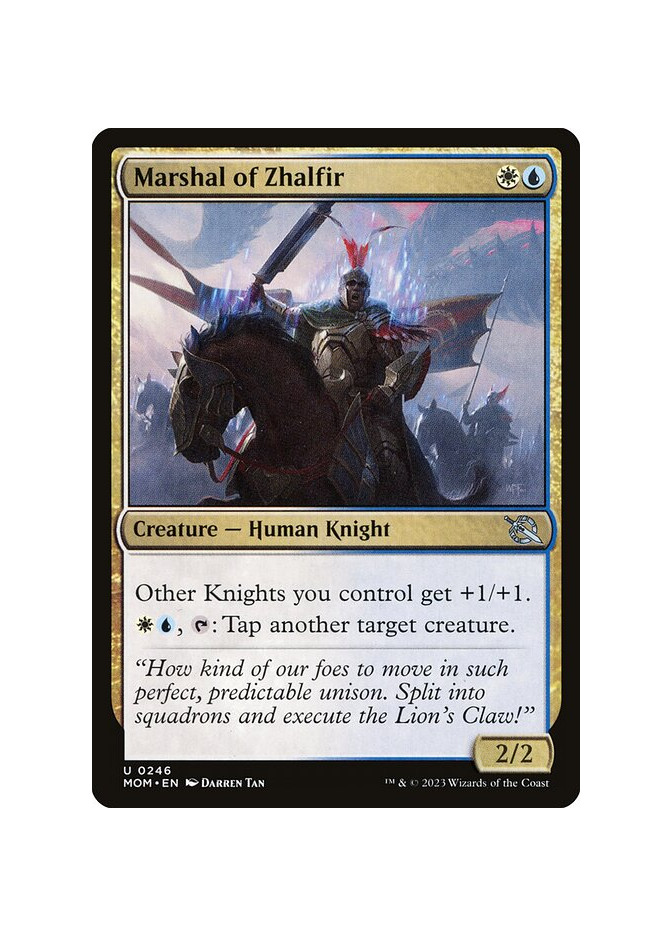 Marshal of Zhalfir - Foil