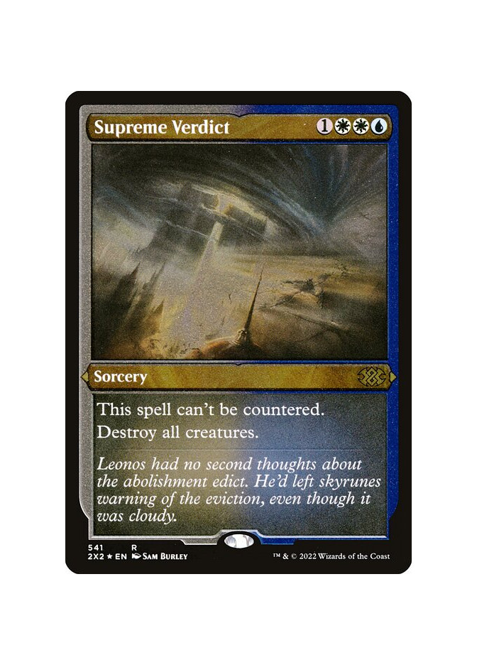 Supreme Verdict - Foil