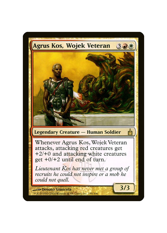 Agrus Kos, Wojek Veteran - Foil