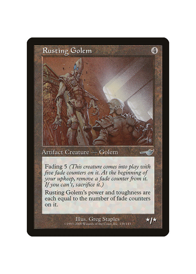 Rusting Golem