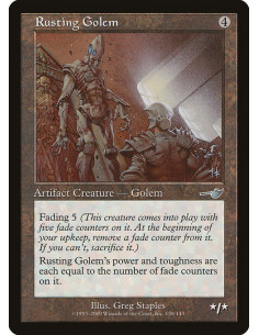 Rusting Golem - Foil