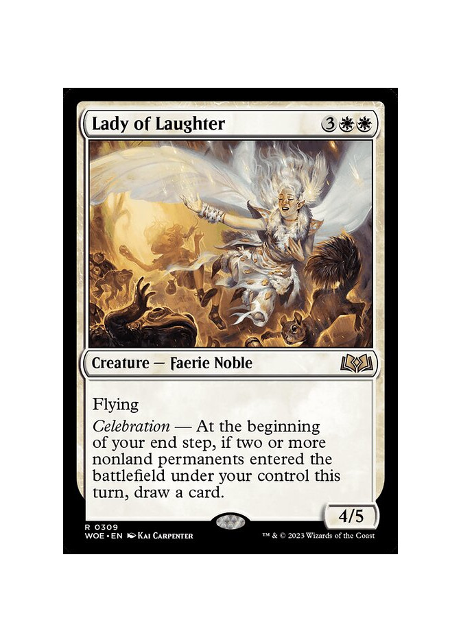 Lady of Laughter - Foil