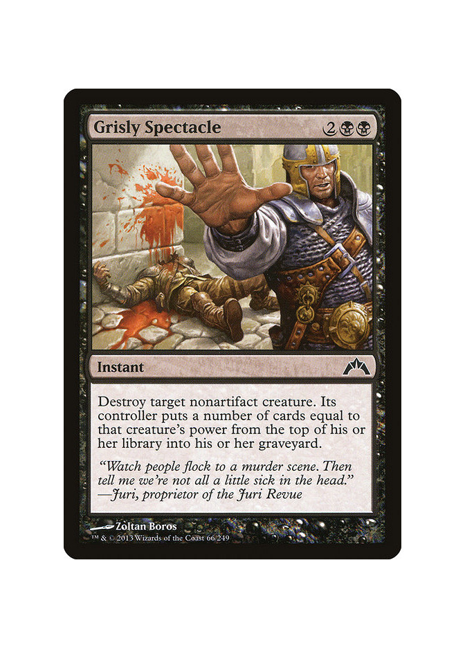 Grisly Spectacle - Foil