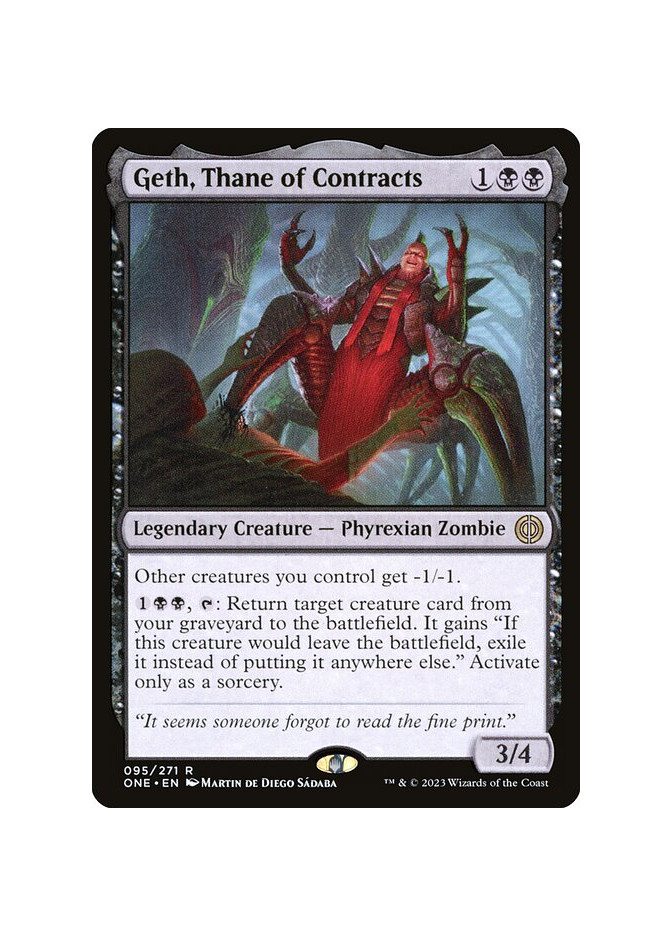 Geth, Thane of Contracts