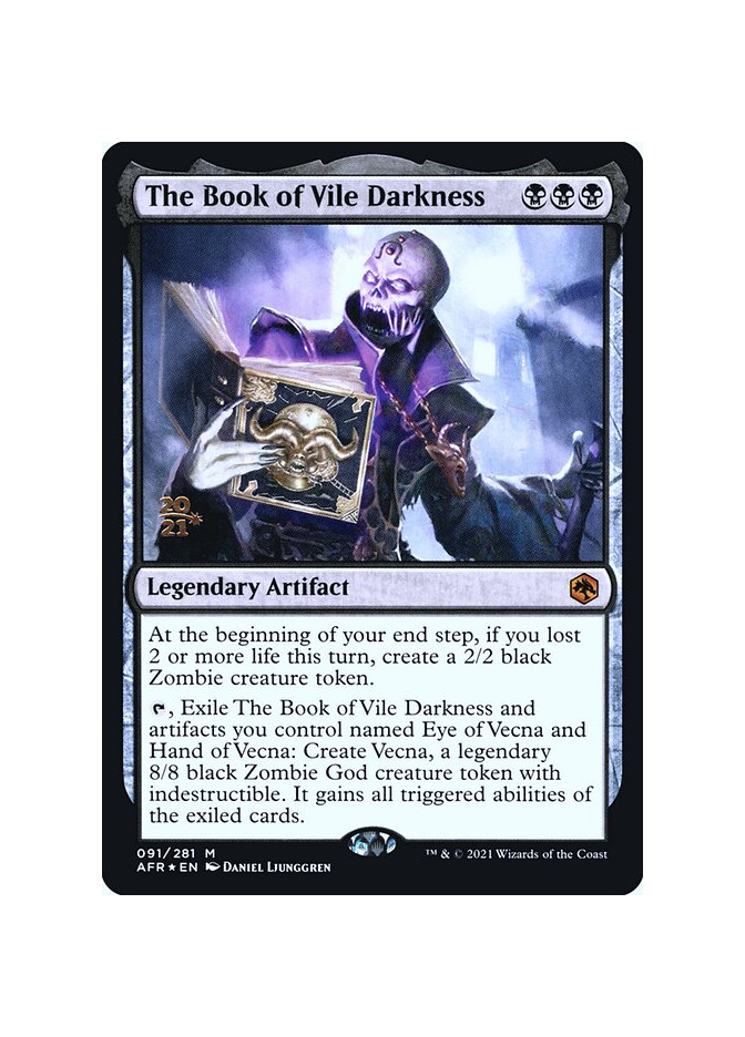 The Book of Vile Darkness - Foil