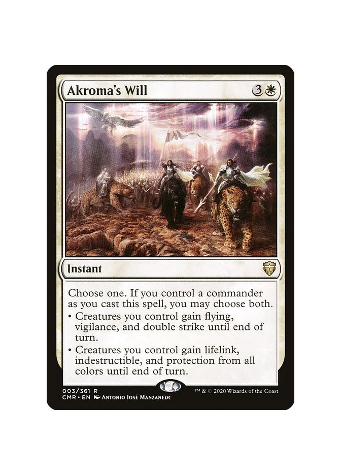 Akroma's Will - Foil