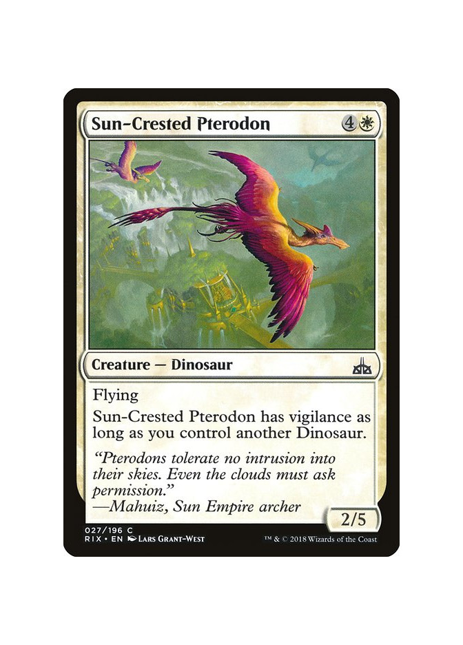 Sun-Crested Pterodon