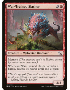 War-Trained Slasher - Foil
