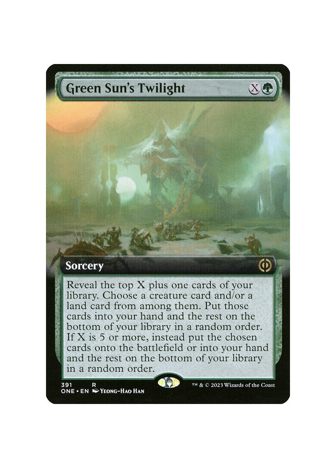 Green Sun's Twilight