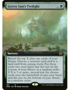 Green Sun's Twilight - Foil