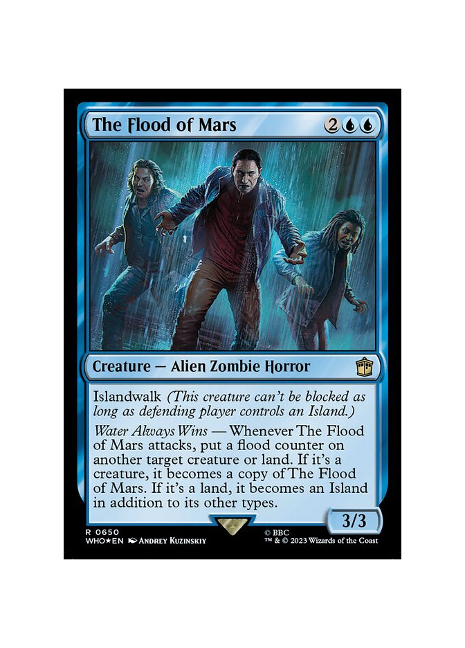 The Flood of Mars - Foil