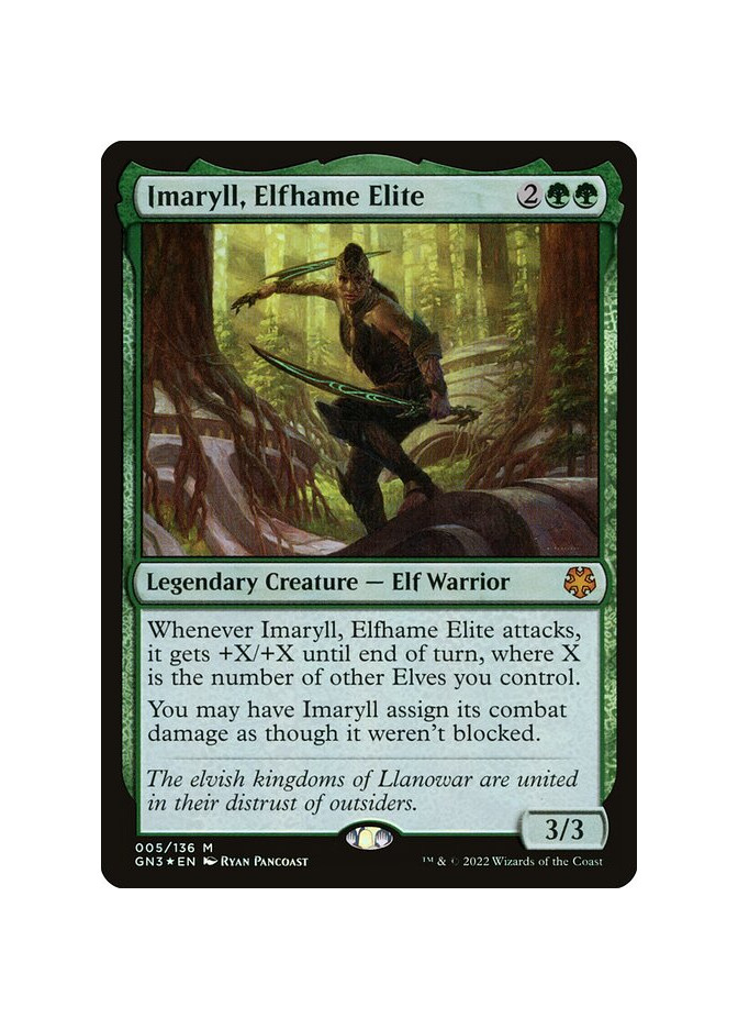 Imaryll, Elfhame Elite - Foil