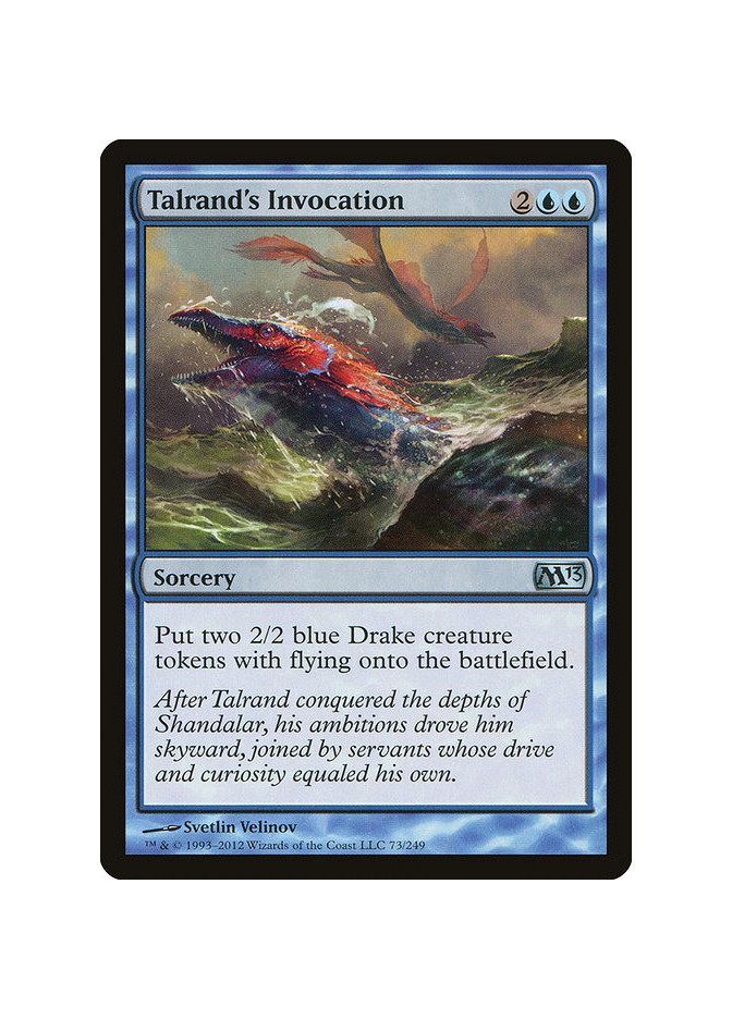 Talrand's Invocation - Foil