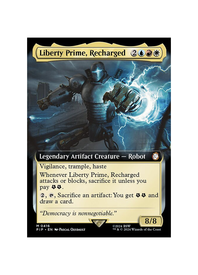 Liberty Prime, Recharged - Foil