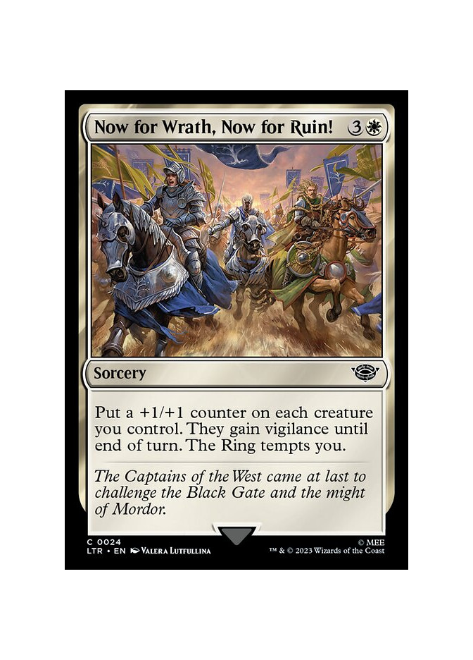 Now for Wrath, Now for Ruin!