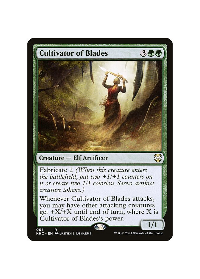 Cultivator of Blades