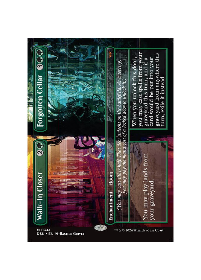 Walk-In Closet // Forgotten Cellar