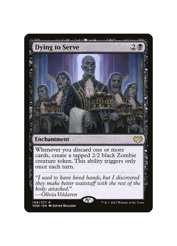 Dying to Serve