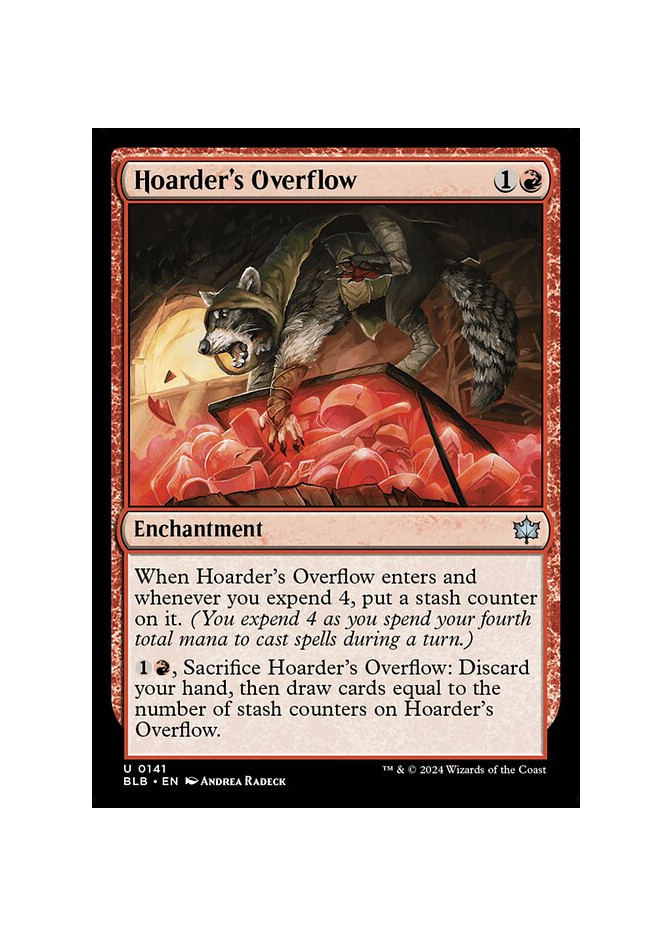 Hoarder's Overflow - Foil
