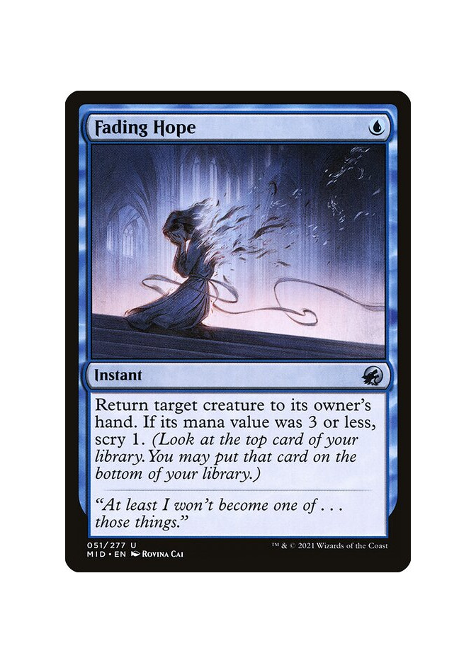 Fading Hope - Foil