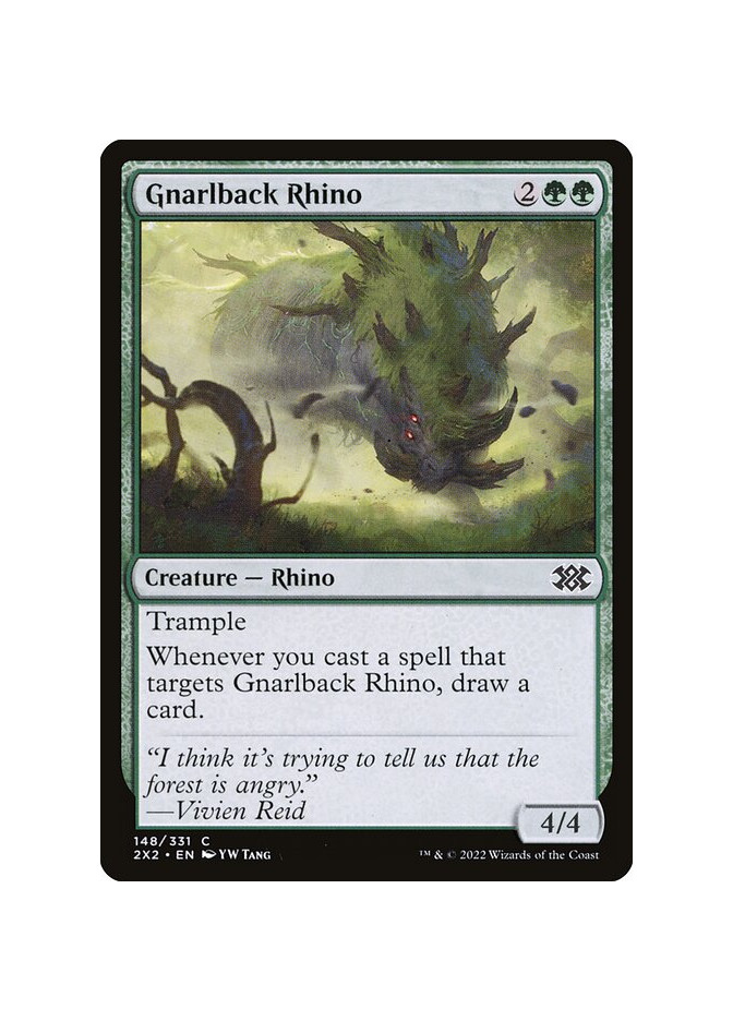 Gnarlback Rhino - Foil