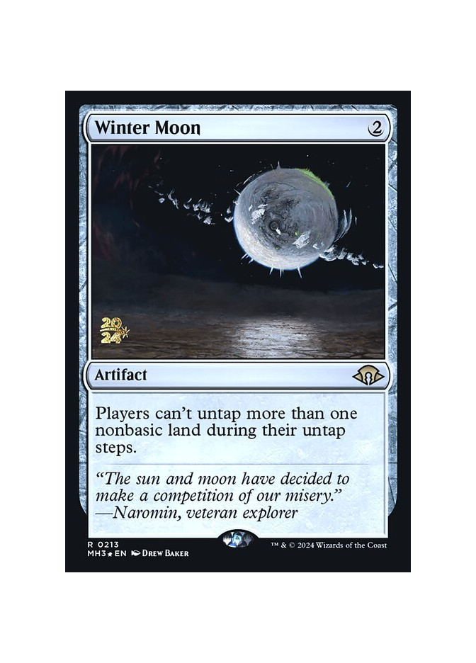 Winter Moon - Foil