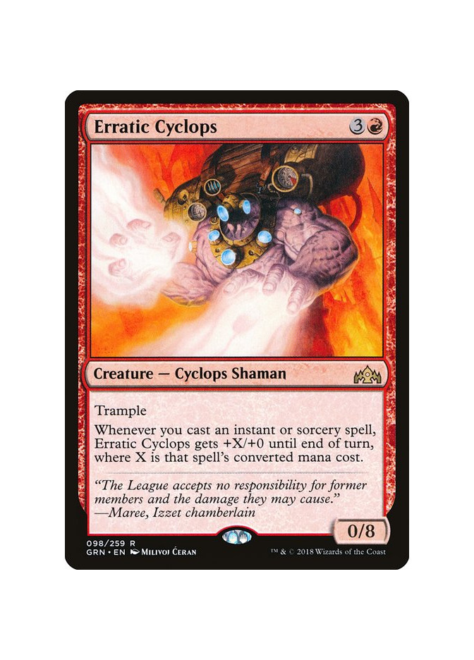 Erratic Cyclops