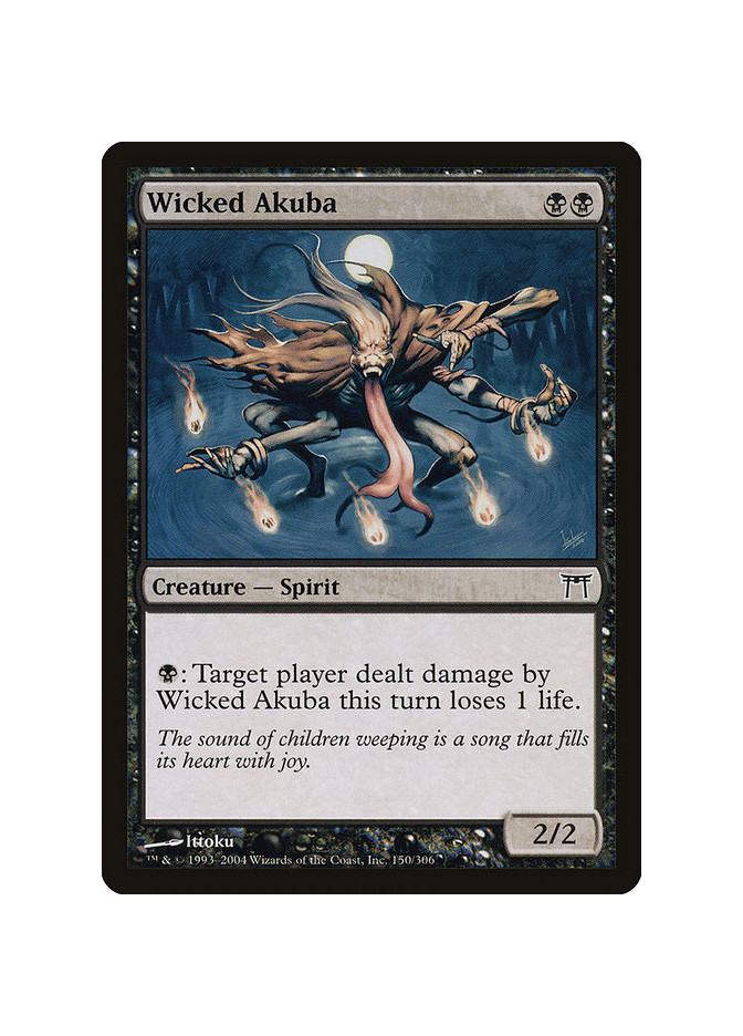 Wicked Akuba - Foil